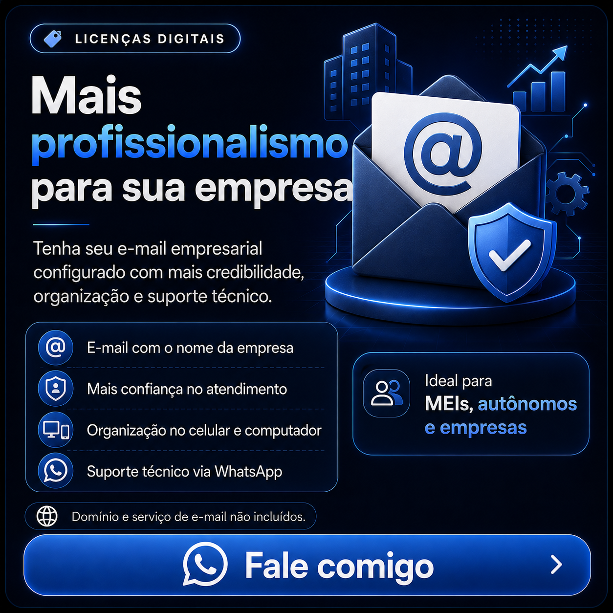 Benefícios do e-mail profissional para empresas